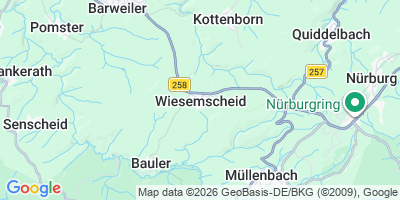 Karte Wiesemscheid