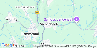 Karte Wiesenbach