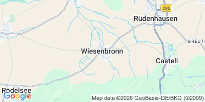 Karte Wiesenbronn