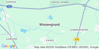 Karte Wiesengrund/Łukojce