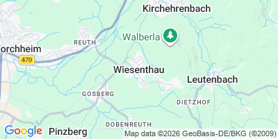 Karte Wiesenthau