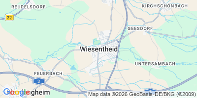 Karte Wiesentheid