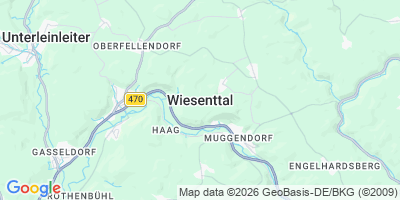Karte Wiesenttal