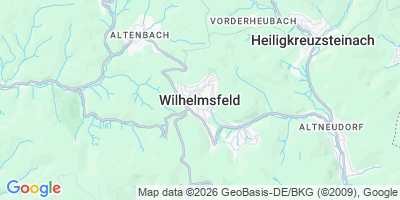 Karte Wilhelmsfeld