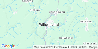 Karte Wilhelmsthal