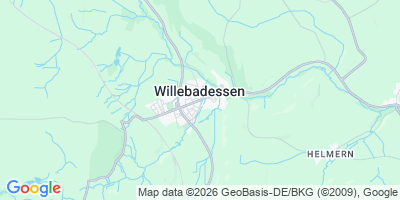 Karte Willebadessen
