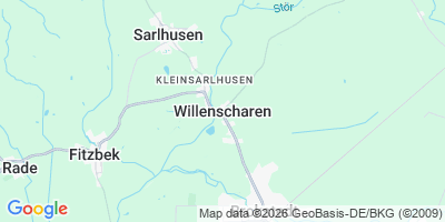 Karte Willenscharen