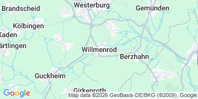 Karte Willmenrod
