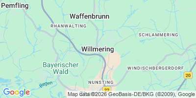 Karte Willmering