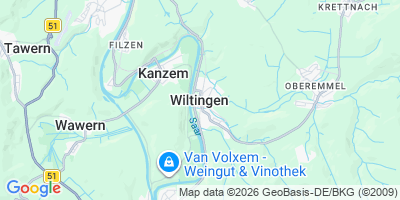 Karte Wiltingen