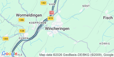 Karte Wincheringen