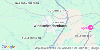 Karte Windischeschenbach