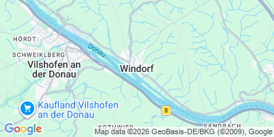 Karte Windorf