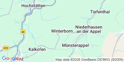 Karte Winterborn