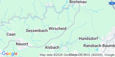 Karte Wirscheid
