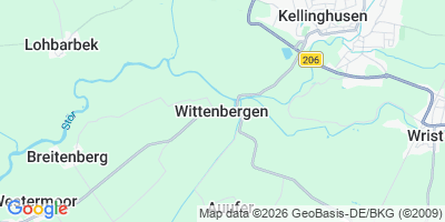 Karte Wittenbergen