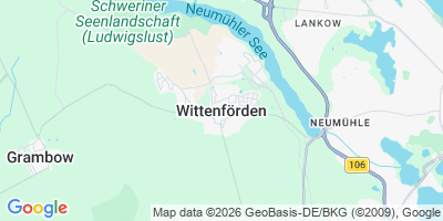 Karte Wittenförden
