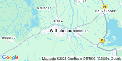 Karte Wittichenau / Kulow