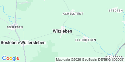 Karte Witzleben