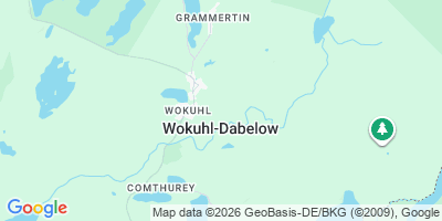 Karte Wokuhl-Dabelow