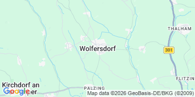 Karte Wolfersdorf