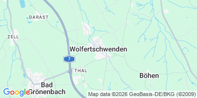 Karte Wolfertschwenden