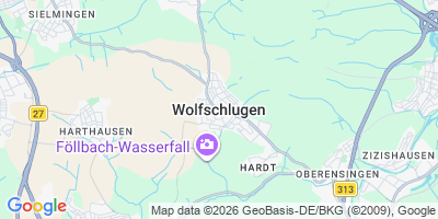Karte Wolfschlugen
