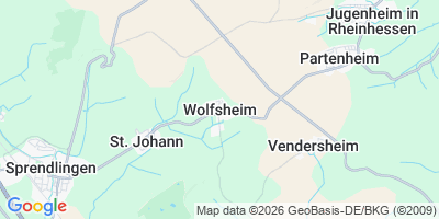 Karte Wolfsheim