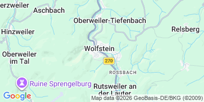 Karte Wolfstein