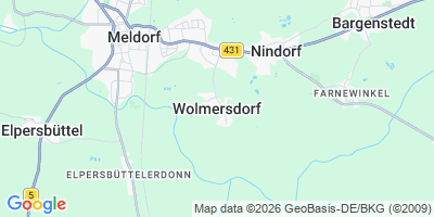 Karte Wolmersdorf