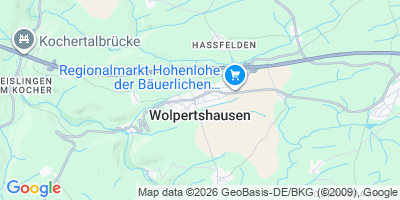 Karte Wolpertshausen
