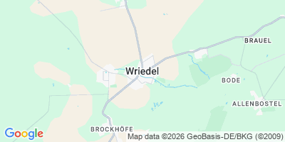 Karte Wriedel