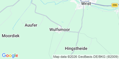 Karte Wulfsmoor