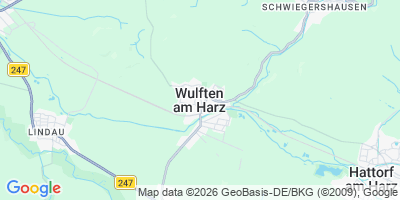 Karte Wulften am Harz