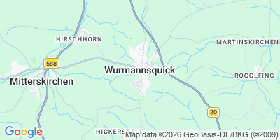 Karte Wurmannsquick