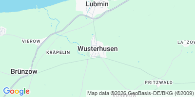 Karte Wusterhusen