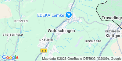 Karte Wutöschingen