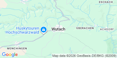 Karte Wutach