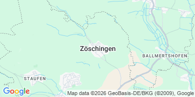 Karte Zöschingen