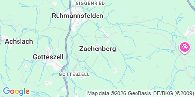 Karte Zachenberg