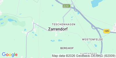 Karte Zarrendorf