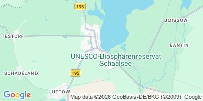 Karte Zarrentin am Schaalsee