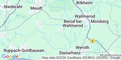 Karte Zehnhausen bei Wallmerod