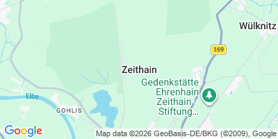 Karte Zeithain