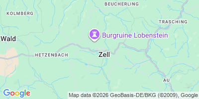 Karte Zell