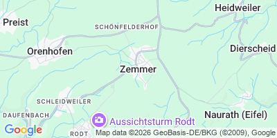 Karte Zemmer