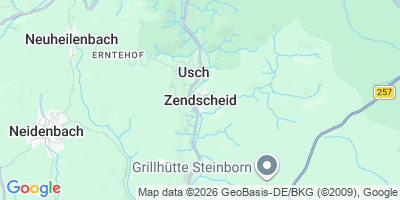 Karte Zendscheid