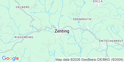 Karte Zenting