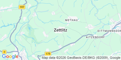 Karte Zettlitz