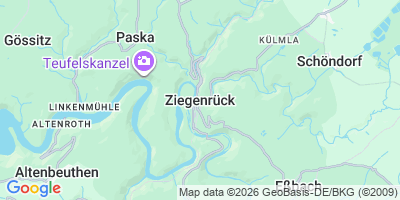 Karte Ziegenrück